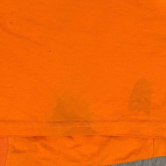 Harley-Davidson Orange Long Sleeve Malyasia Motorcycle Live to Die Casual Shirt - Picture 5 of 6